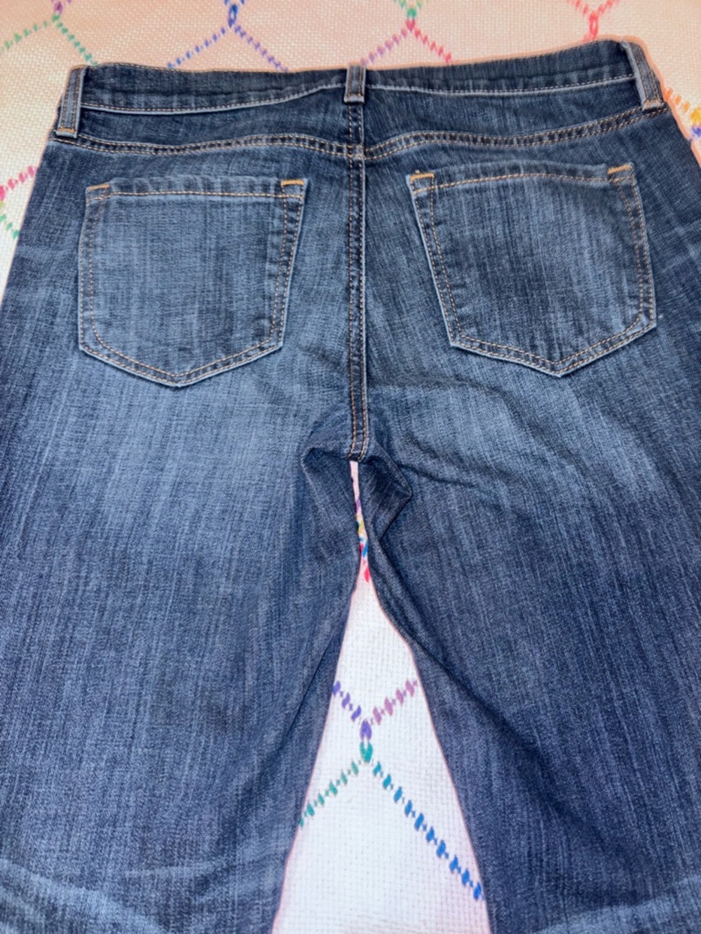 LOFT Dark Blue Boyfriend Jeans Women’s Size 27/4 - Picture 10 of 10
